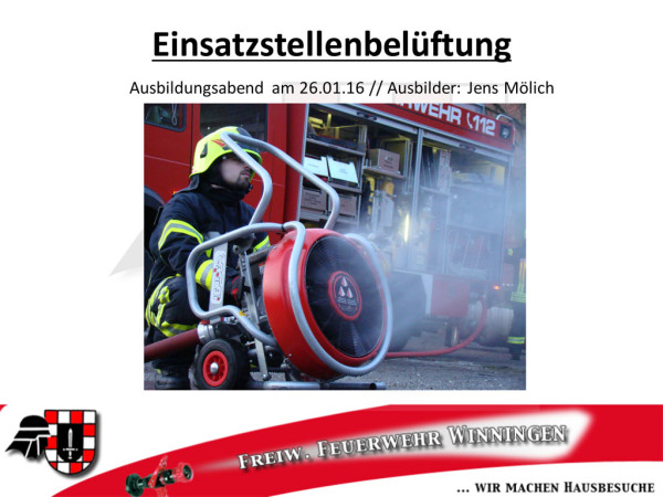 Einsatzstellenbelüftung